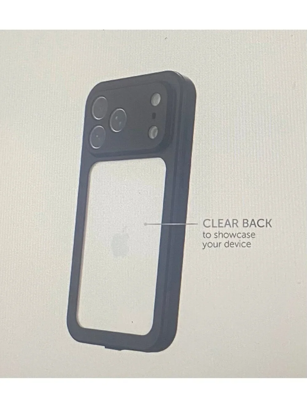 Body Glove Tidal Waterproof Case for iPhone 17 Pro Max Black/Clear